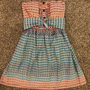 Charlotte Russe strapless dress size small